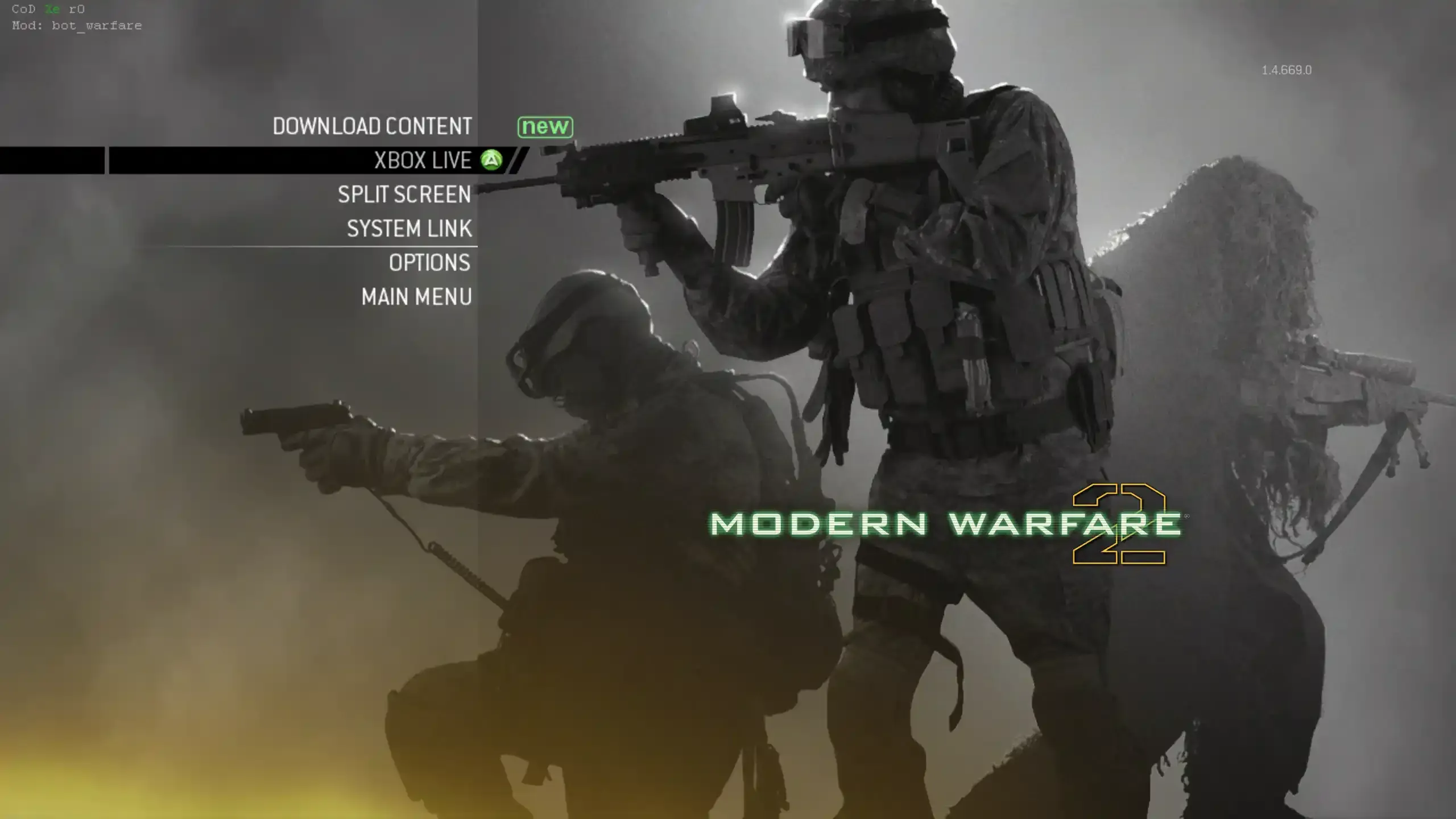 Bot Warfare active mod
